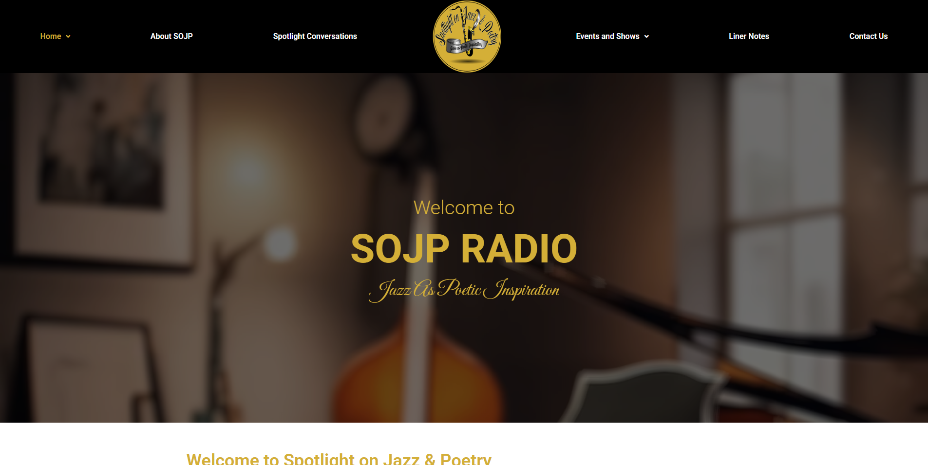 SOJP website design preview